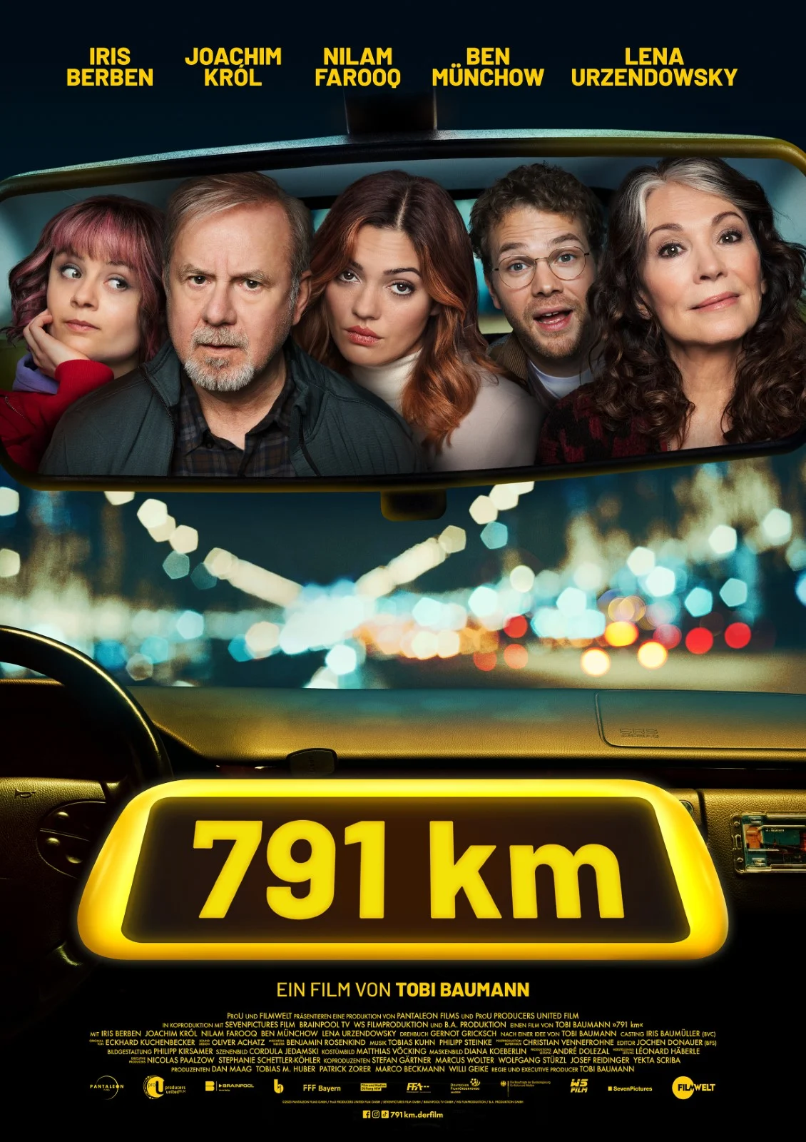 Filmplakat von 791 km.