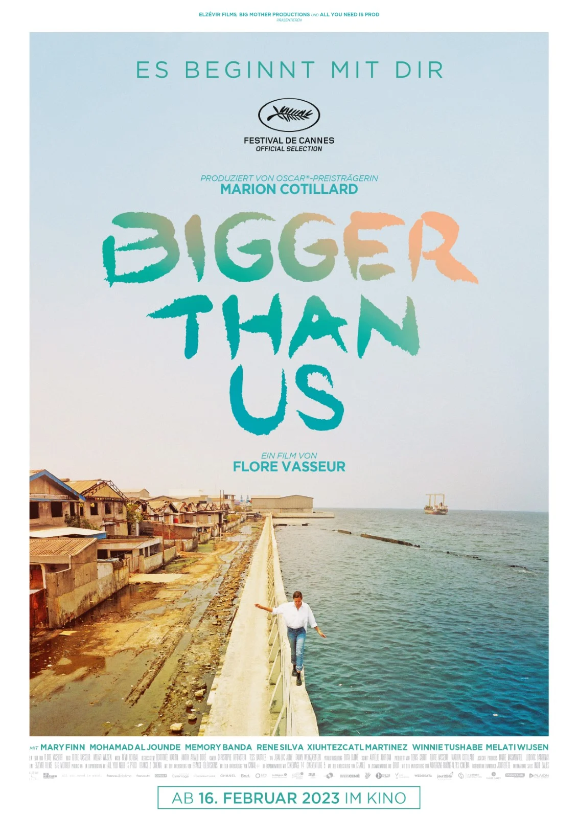 Filmplakat 'Bigger Than Us' veröffentlicht am 16. Februar 2023