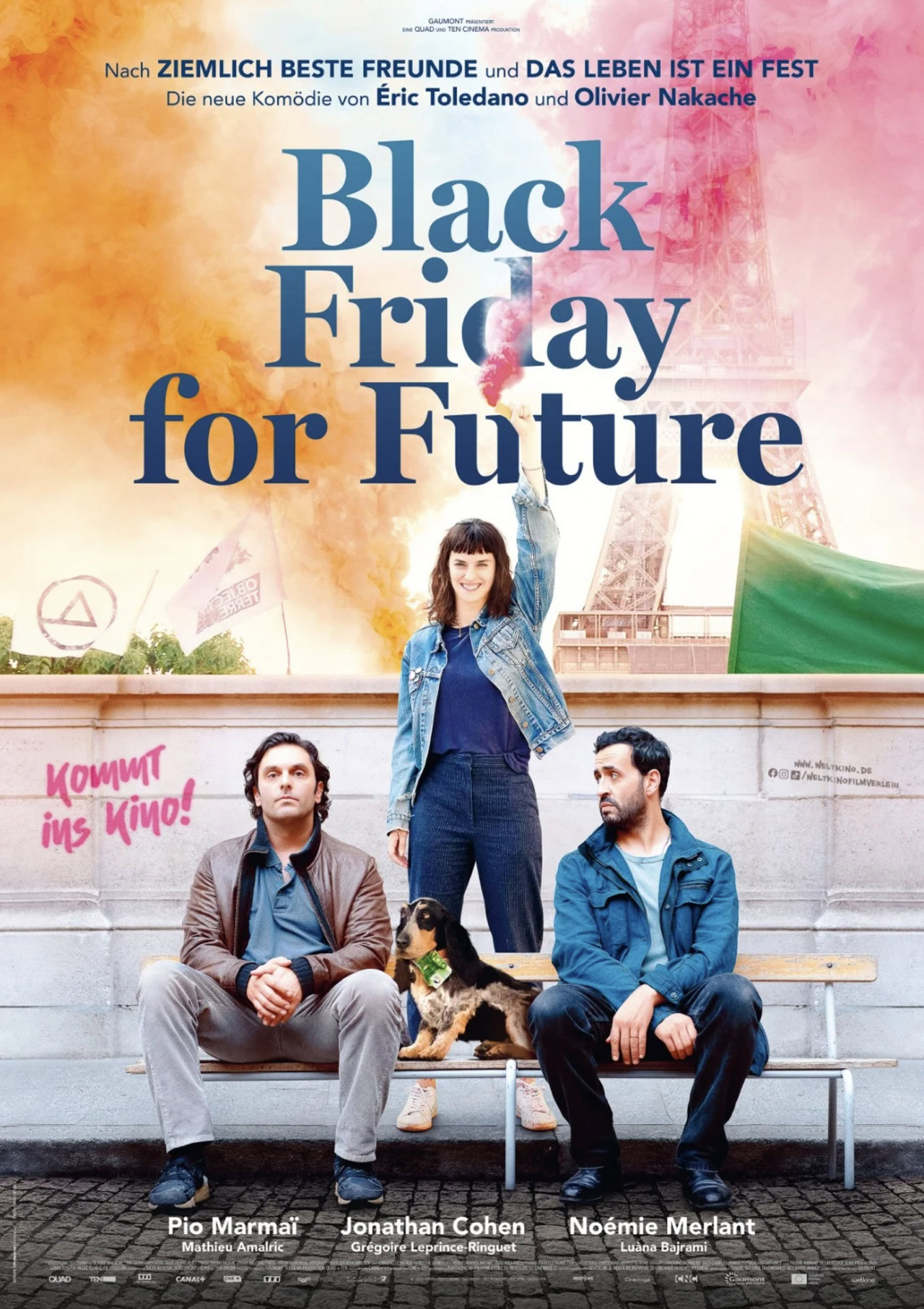 Filmplakat von "Black Friday for Future" in Paris.