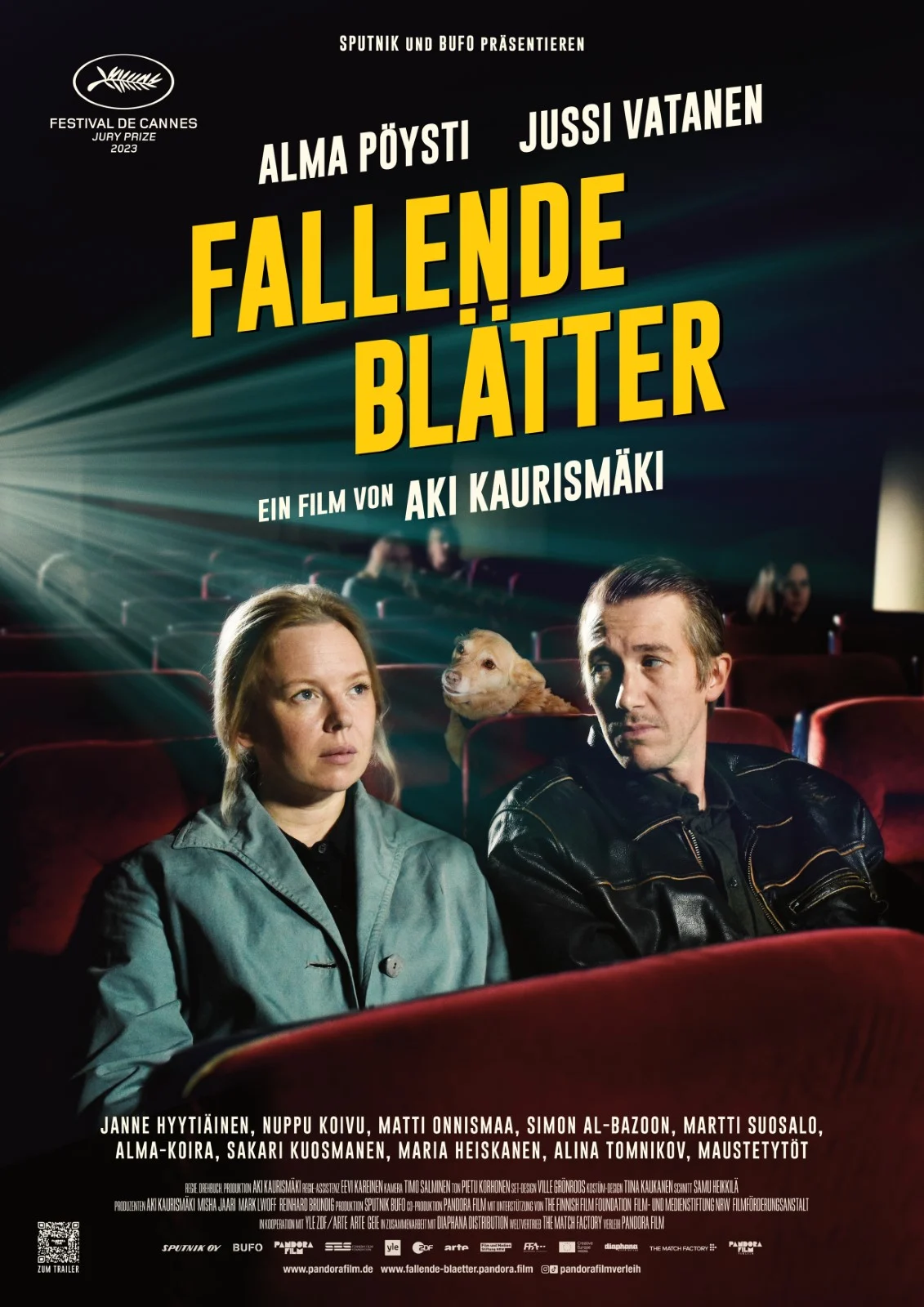 Filmplakat von Fallende Blätter ins Kino.
