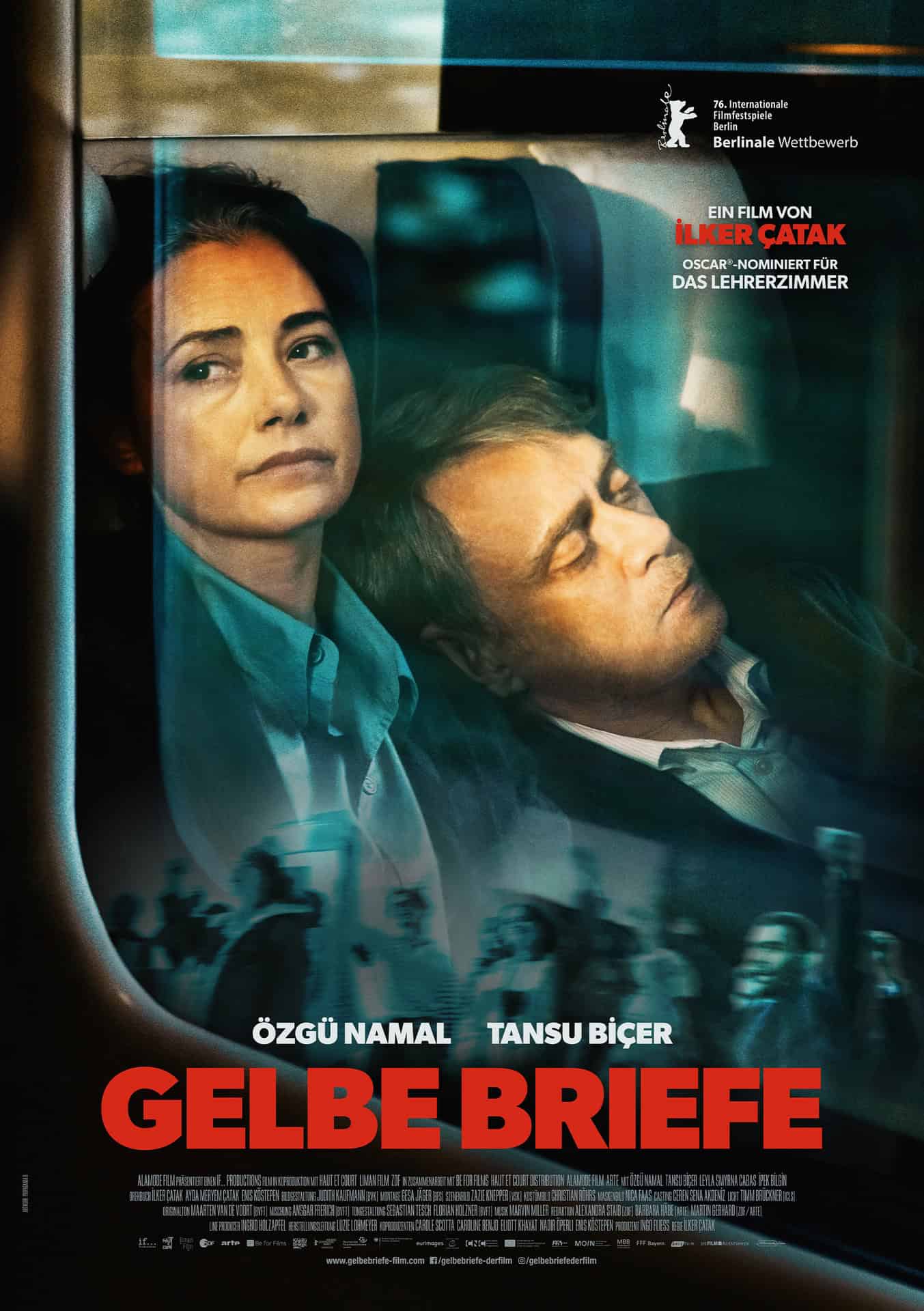 Frau und Mann im Zug, Filmplakat