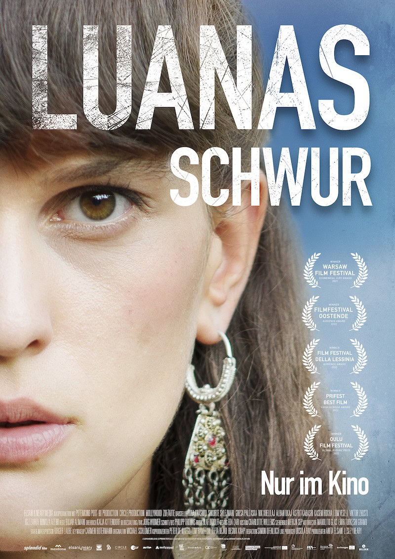 Filmplakat Luanas Schwur Kinopremiere