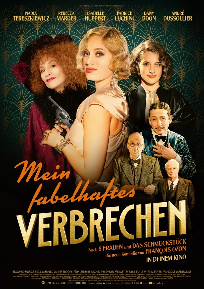 Filmplakat: Mein fabelhaftes Verbrechen, Komödie von François Ozon