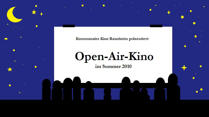 Open-Air-Kino Raunheim Sommer 2010