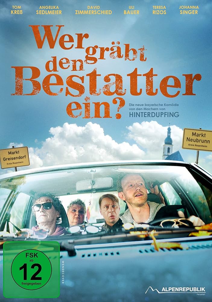 Filmplakat von 'Wer gräbt den Bestatter ein?'